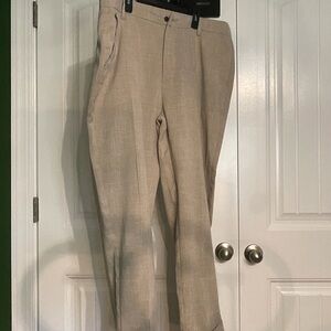 Men's Dress Pants in Beige